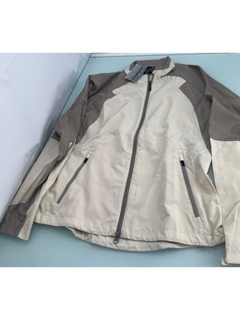 New Hummer North End Jacket Womens M Full Zip Hiking Lightweight Golf Travel NWT